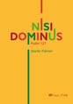 Nisi Dominus SATB Vocal Score cover